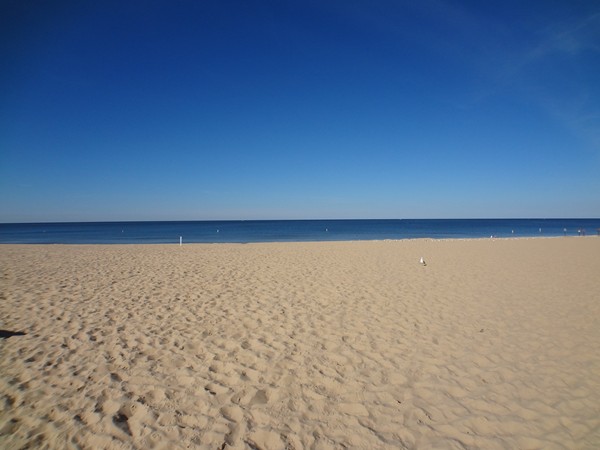Grand Haven Beach on Lake Michigan