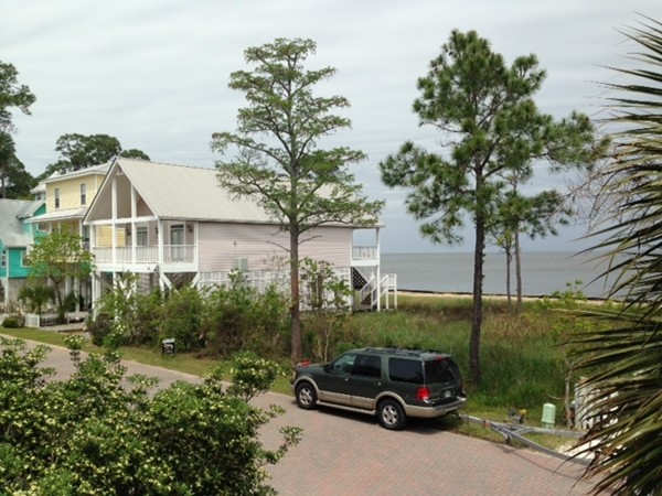 Nice view of Mobile Bay from the beautiful Bay Gardens