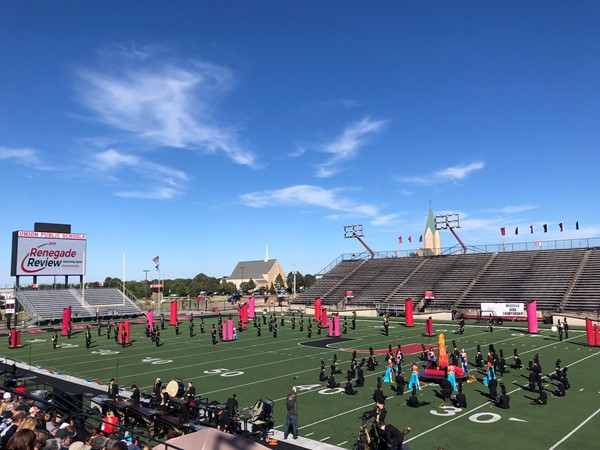 It’s a beautiful fall day for the 2019 Renegade Review Marching Band Championship