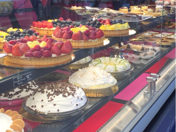 Uptown Grocery offers an incredible display of fresh baked goods