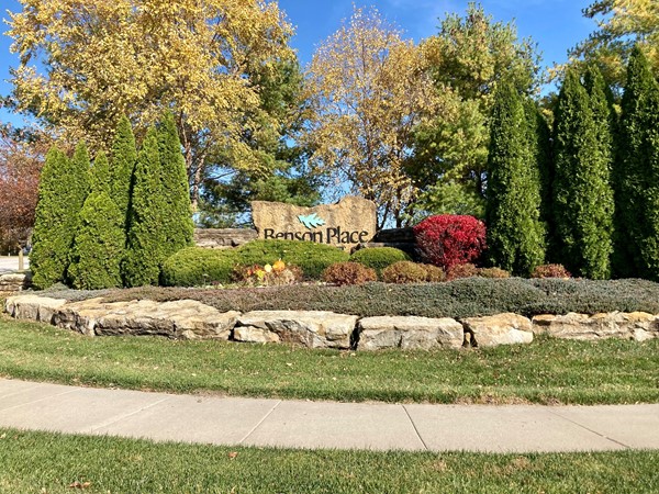 Benson Place in the fall