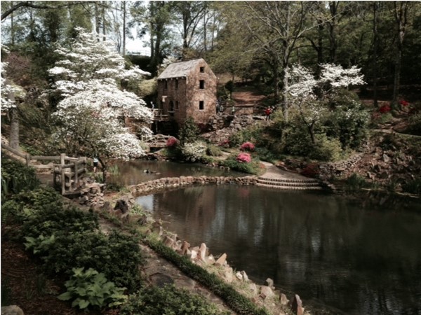 The Old Mill is a beautiful and popular tourist destination. Opening scene of "Gone with the Wind"