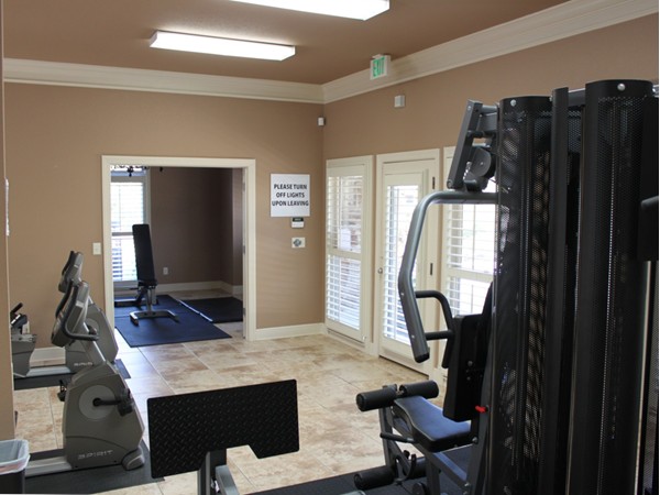 Get your fitness on at Ballantrae's 24-Hour Fitness Center. Free to residents!