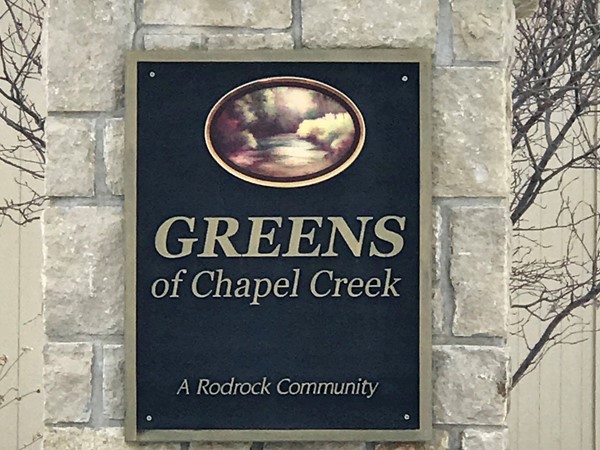 Welcome to The Greens of Chapel Creek 