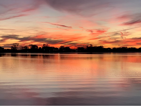 It's hard to find a better place to watch a breathtaking Louisiana sunset than at False River