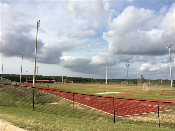 On "The Hill," this field serves track events and soccer games