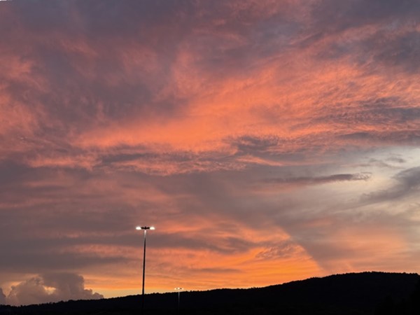 Sky over Mt Valley Water