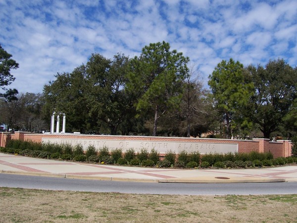 The University of South Alabama.  Home of the Jags.
