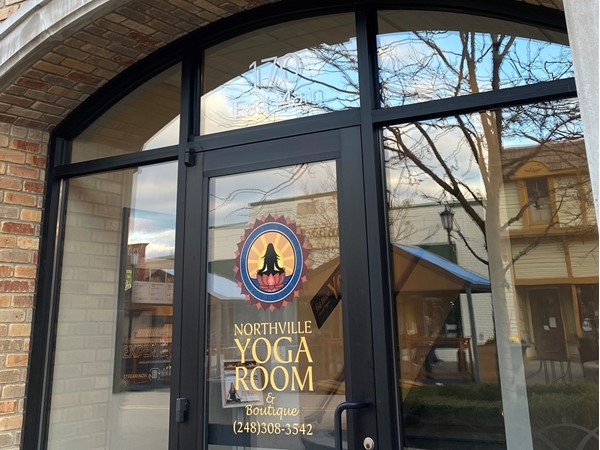 This is a great yoga studio in downtown Northville