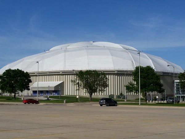 UNI Dome at the University of Northern Iowa for football and other events