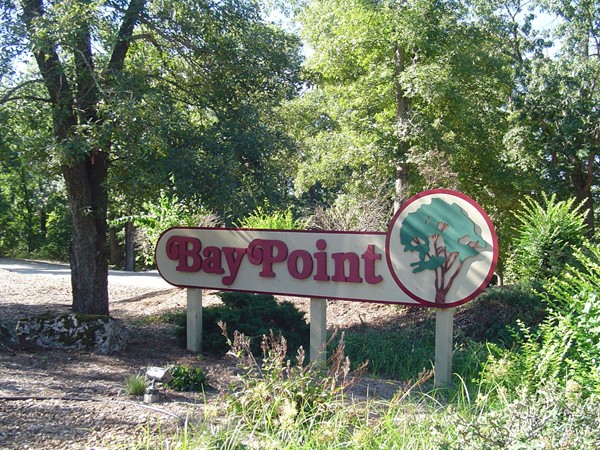 Entrance to Bay Point Village Condominiums 