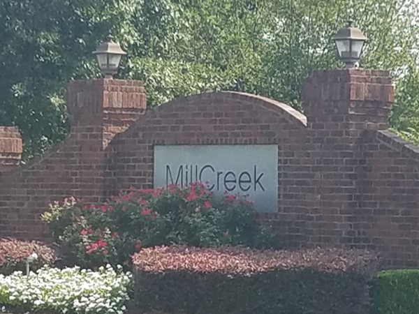 Entrance to Mill Creek in Auburn