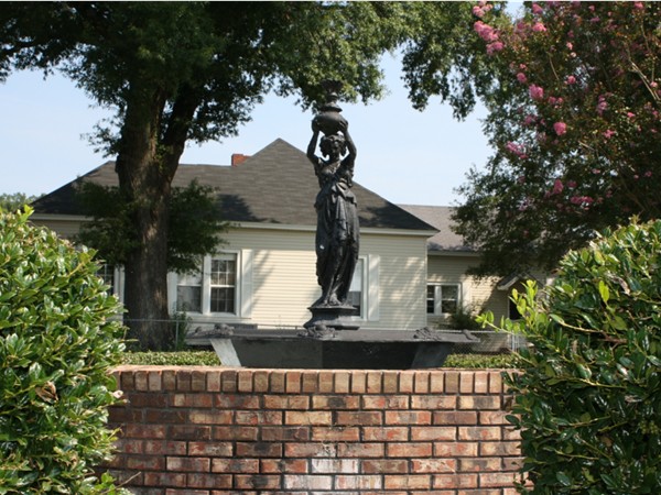Fountain feature from the Pell City historical district