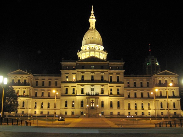 Beautiful day or night, The State Capital Building