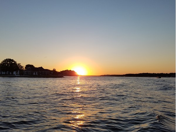 The end of another beautiful day at Lake of the Ozarks