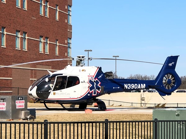 When a patient needs a bigger hospital, our Life Flight gets them to University Hospital 
