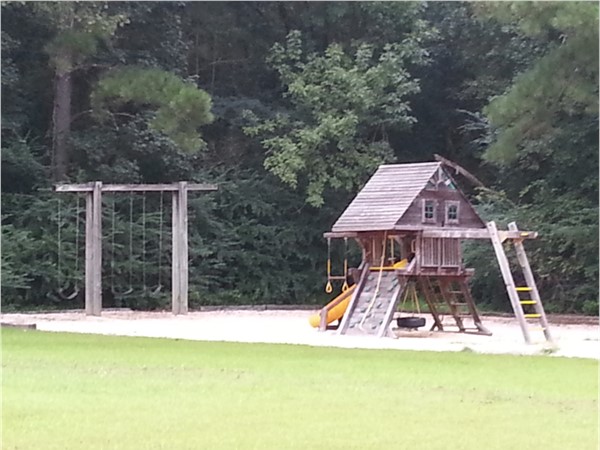 Private playground in Homestead neighborhood