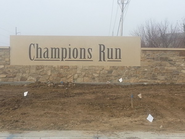 Champions Run entrance