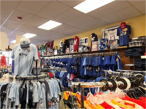Stop by Brant’s Clothing in Downtown Liberty. They have a wide variety of Royals and Chiefs apparel.