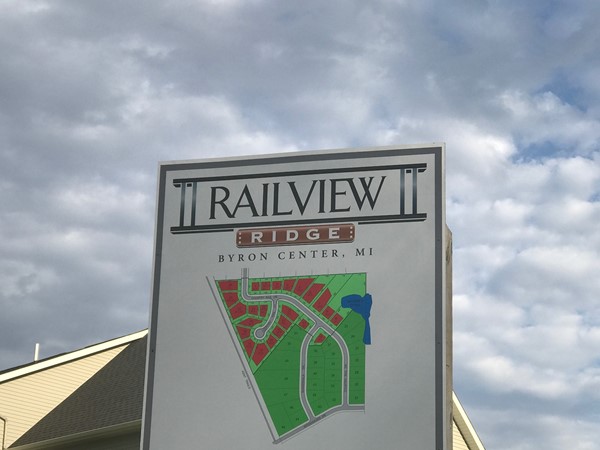 Welcome to Railview Ridge in Byron Center 