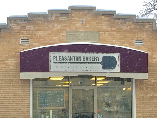 Stop by Pleasanton Bakery for a tasty brick oven pizza with locally sourced ingredients