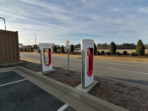 Charge your Tesla while you you shop, play and dine at the outlets. Get everything done at once