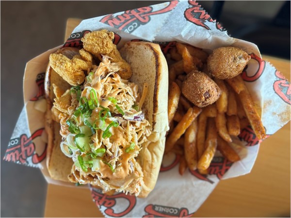 The Fish PoBoy at Cajun Corner Southside was amazing!