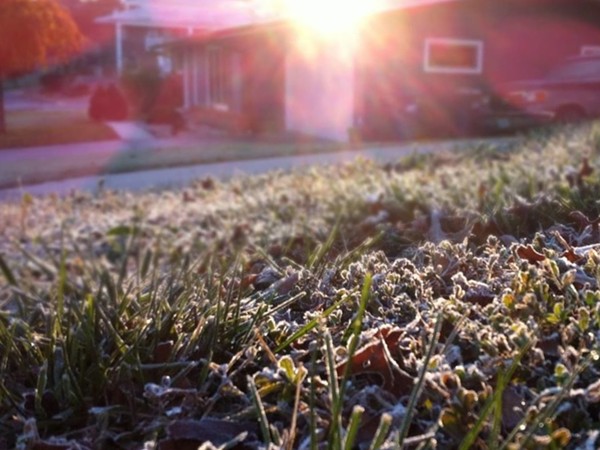 The first frost of the season has fallen upon Jefferson City