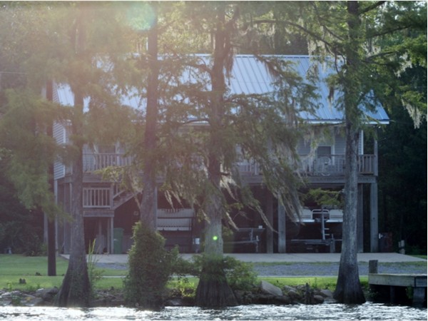 There are beautiful homes and camps located along the Calcasieu River