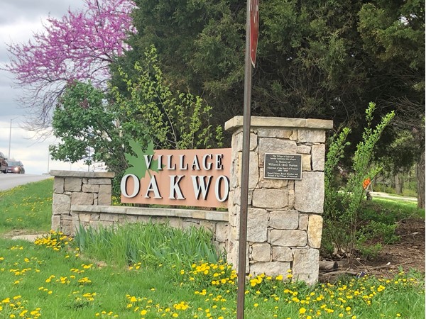 One of the entrances of Village of Oakwood