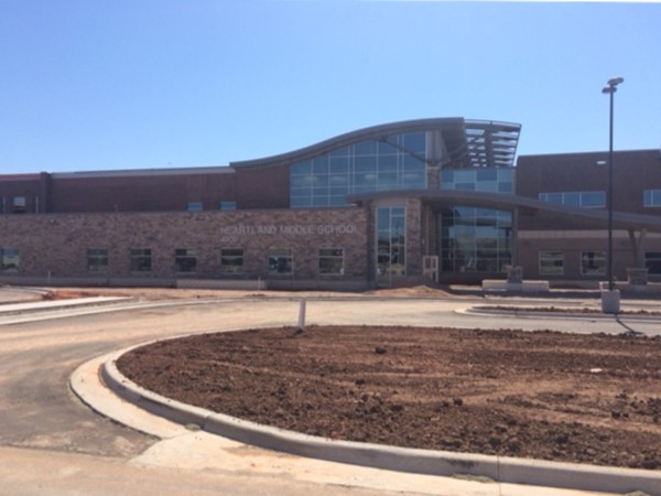 The new Heartland Middle School