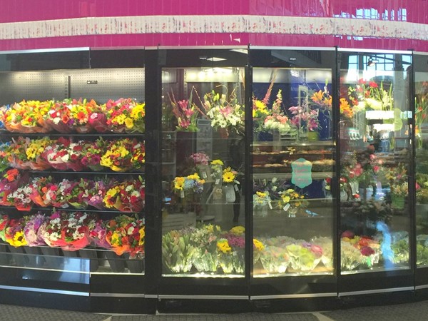 Uptown Grocery has a wide variety of flowers