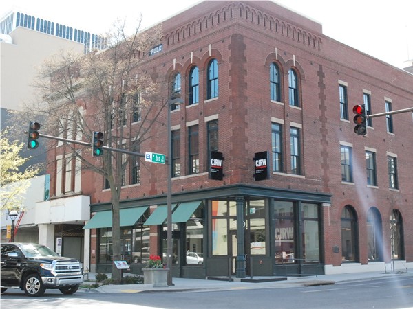 The corner of 3rd and Main Streets in downtown Little Rock. Some great architecture