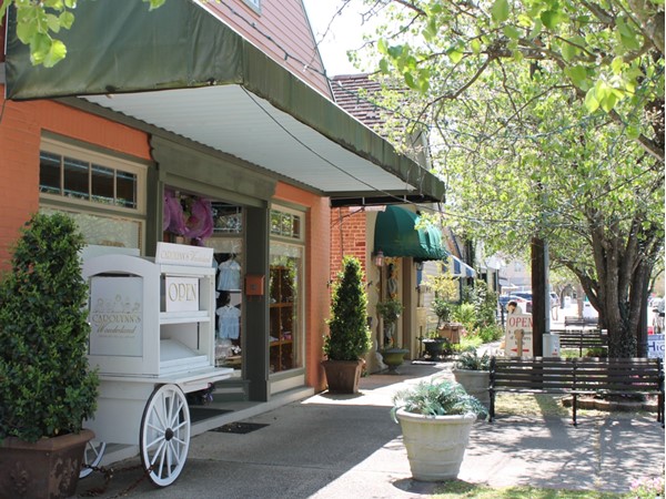 Downtown Slidell with its quaint shops and restaurants make for delightful afternoons