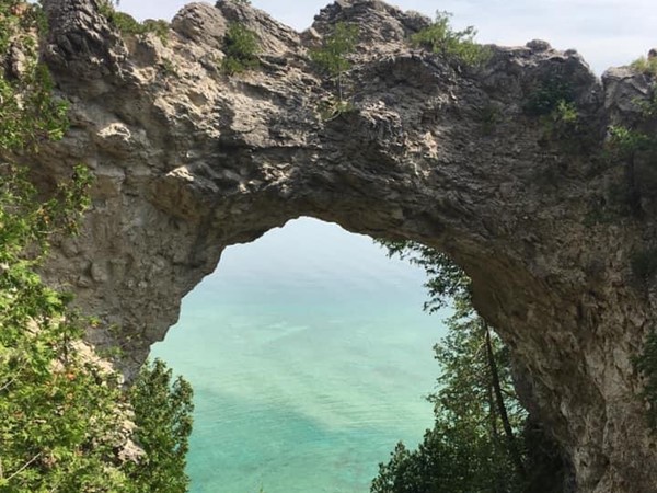 Beautiful view of Arch Rock