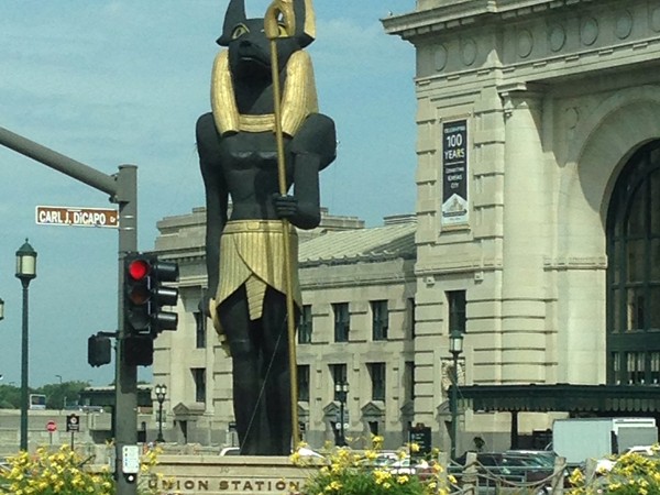The King Tut exhibit is now at Union Station