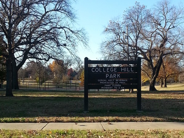 College Hill Park - let's go to the park