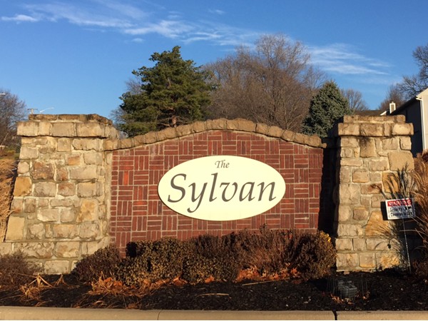 Entrance to The Sylvan neighborhood