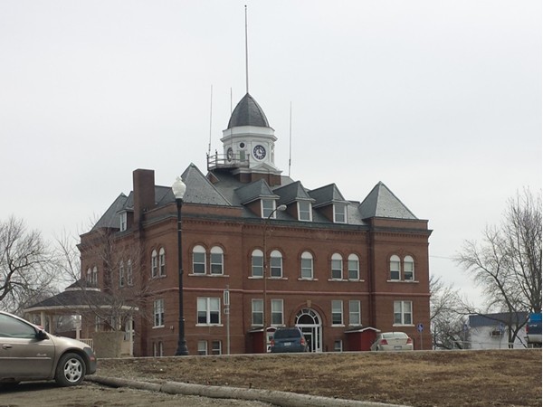 Worth County Courthouse on the Square in Grant City