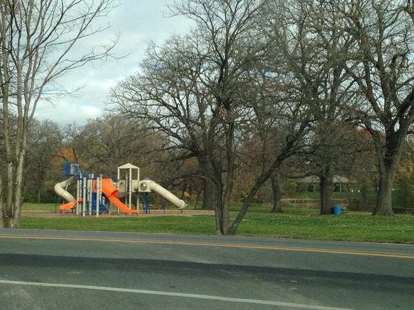 One of the playgrounds available at Ewing Park