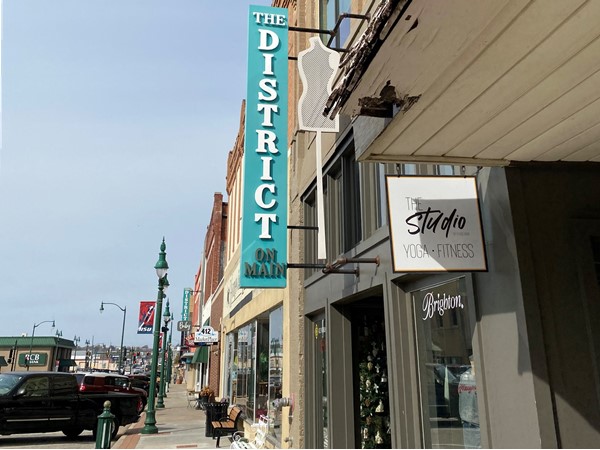 Visit The District on Main for shopping and food 