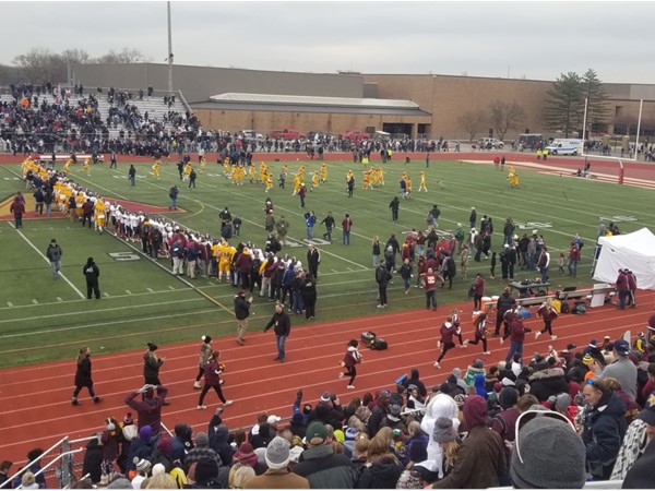 Davison vs Sterling Heights in the 2019 semi final championship game at Troy High School