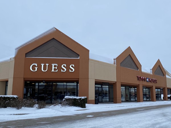 Guess is a very popular outlet!