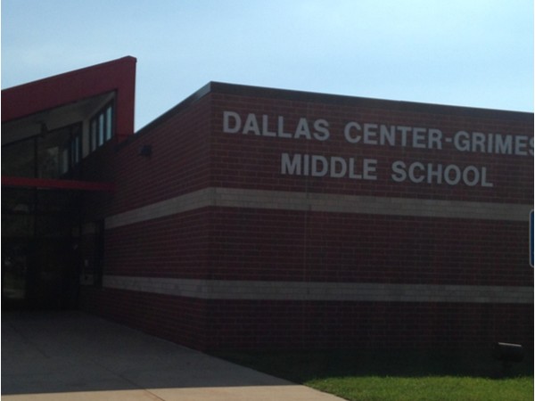 Dallas Center-Grimes Middle School is for grades six through seven