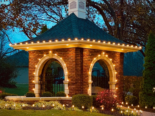 Tremont's Gatehouse at Christmas
