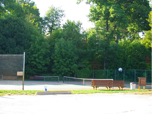 Tennis Courts in the historic Sylvan Beach area