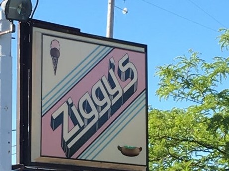 Ziggy's Ice Cream. Opening on Saturday, April 1st for the 2023 season