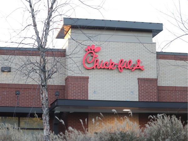 Chick-fil-a is located less than a mile from the Adamsbrooke Subdivision