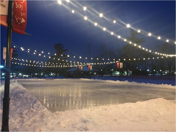 Ice is ready at Physicians Park for skating 