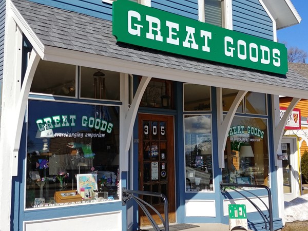 Great Goods is perfect for Northern Michigan inspired home goods and beach inspired jewelry
